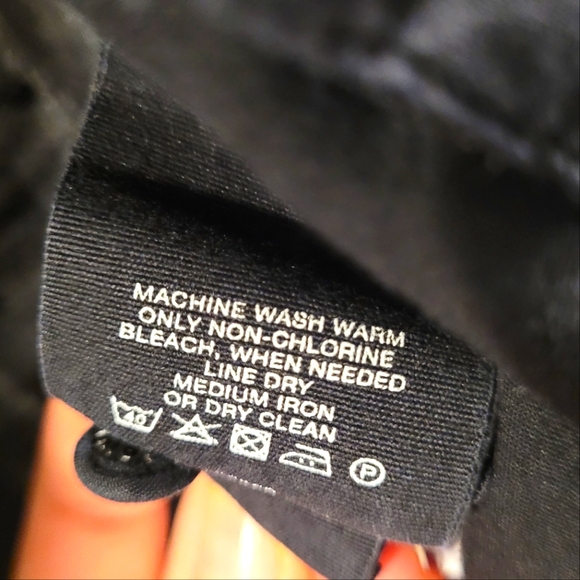 H&M black button shirt size 12 - Picture 3 of 3